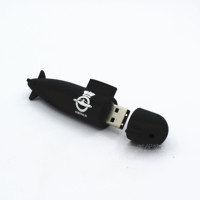 Pas cher dessin animé sous-marin forme usb 3.0 16GB clé USB OEM 32GB navire de guerre forme PVC usb flash disk