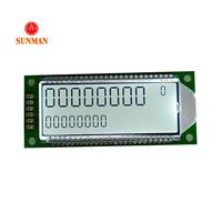 Module LCD, affichage segmenté à 17 chiffres, adressable I2C, rétroéclairage blanc positif HTN, compteur de puissance 3,3 V, SMS1718