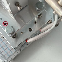 Mini machine de marquage à chaud numérique pour feuille d'or et d'argent, machine manuelle numérique pour gaufrage de logos sur cuir, machine de marquage à chaud à fente en T