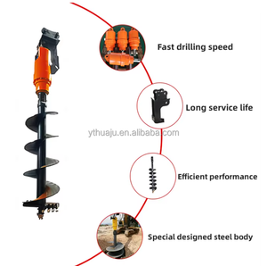Accesorio de Barrena para Excavadora, Barrena Hidráulica para Tierra, Imán para Excavadora, para Miniexcavadora - Product Image 4