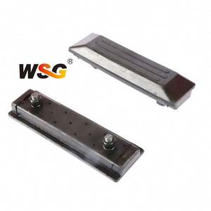 ספק סיני של פלטת פלדה יחידה מסוג Grouser <span class=keywords><strong>D20</strong></span> להרכבה על שרשרת דחפור קומטסו עם נעלי מסילה - Product Image 2