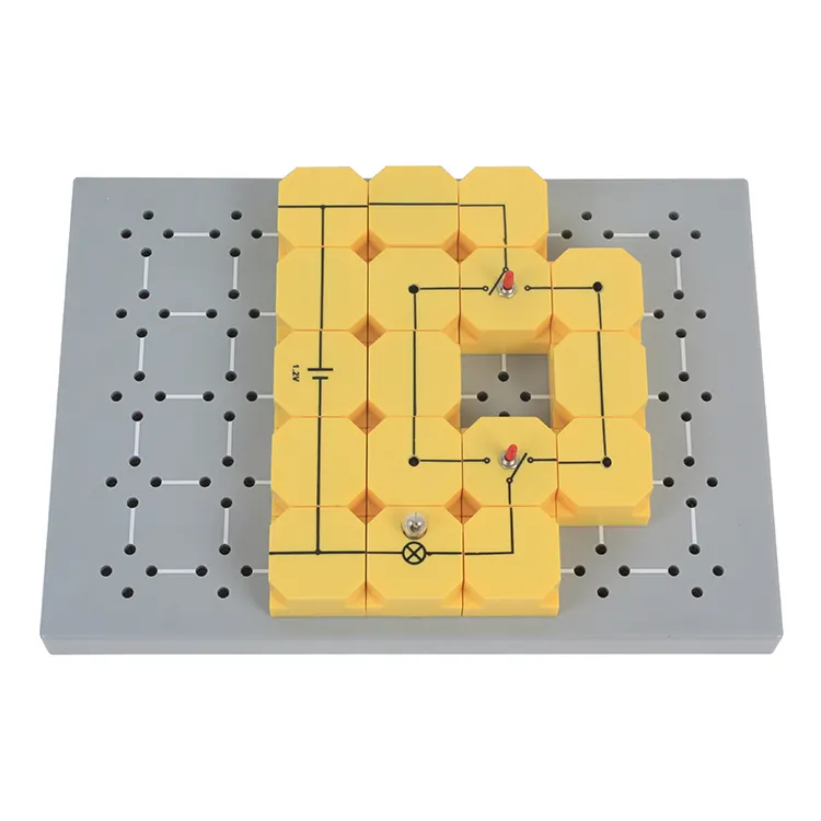 Expérience de physique contrôles composants d'impression modules électronique circuit imprimé kit de démonstration