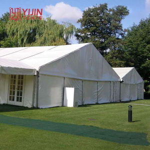 เต็นท์คลังสินค้าชั่วคราวขนาดใหญ่ 1000 ตร.ม. กันน้ำ สีขาว ทำจาก PVC สำหรับงานโลจิสติกส์ - Product Image 2