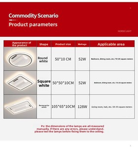 <span class=keywords><strong>Ventilador</strong></span> <span class=keywords><strong>de</strong></span> <span class=keywords><strong>Techo</strong></span> sin Aspas <span class=keywords><strong>de</strong></span> Hierro con Control por Voz Inteligente, Luz Variable No Polarizada, 6 Velocidades, Versión en Inglés Opcional para Exportación 61 - Product Image 6