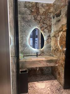 Carreaux de marbre brun Shangri-La pour usage intérieur poli pour table d'escalier de décoration de villa de hall d'hôtel - Product Image 6