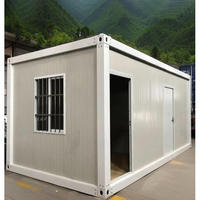 Maison modulaire à assemblage rapide, structure en acier léger, bâtiment préfabriqué pour le camping et les logements sur chantier