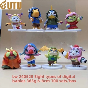 Digimon ชุดคิวแนวผจญภัยรุ่นมาตุภูมิโมเดลรูปมือตุ๊กตาสำหรับเด็กผู้ชายเครื่องประดับรถยนต์พร้อมธีมสัตว์-F - Product Image 1