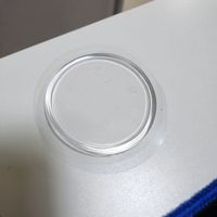 Maßgefertigte Rutschfeste Saugfolie Auto PU-Gel-Greifpads Kreisförmige Abnehmbare Doppelseitige Selbstklebende Silikon-Gel-Klebepads