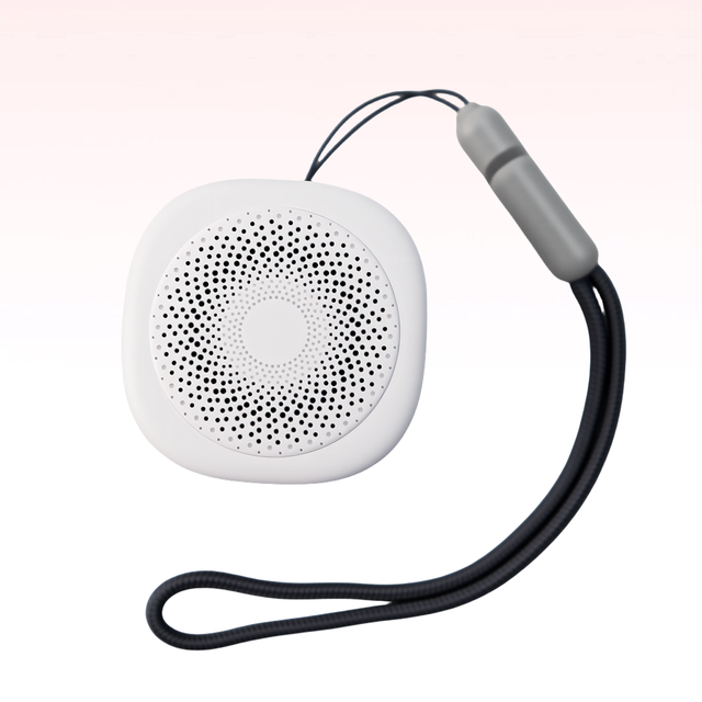 Portable USB White Noise Machine with Adjustable Volume for Baby Sleep and Office Relaxation