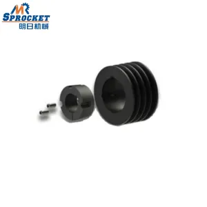 Trung quốc sản xuất tb-spa/SPB/SPC/SPZ 3 rãnh đôi sắt điều chỉnh V vành đai căng thẳng ròng rọc bánh xe cho côn bụi