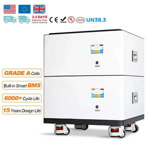 Modular Lifepo4 Lithium Ion Home Solar <b>Battery</b> 10kwh 50kwh Stackable <b>48V</b> 600Ah AC Output - Product Image 3
