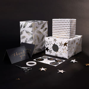 Wholesale High Quality Birthday <b>Tissue</b> Rolls Gold Foil Packaging <b>Wrapping</b> <b>Paper</b> Roll Uperior Craftsmanship - Product Image 1