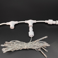 Guirlandes lumineuses LED en cuivre IP44 pour intérieur/extérieur, blanc chaud, pour mariage, fête, vitrine, décoration de la maison