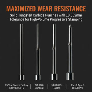หัวเจาะทังสเตนคาร์ไบด์ความแม่นยำสูงพิเศษ ±0.001 มม. พร้อมเม็ดมีดขนาดเล็กพิเศษ - Product Image 1