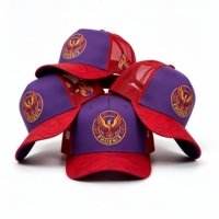 Gorra Trucker de Malla con Bordado Personalizado OEM ODM, Diseño Impreso a la Moda, Visera Curva, Transpirable, Ajustable, Unisex