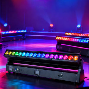 Plataforma de escenario Alquiler 18*40W RGBW Sistema de iluminación de <span class=keywords><strong>DJ</strong></span> LED Cabeza de barra móvil Ventas Pixel Controlador DMX para discoteca Night Club Event - Product Image 1
