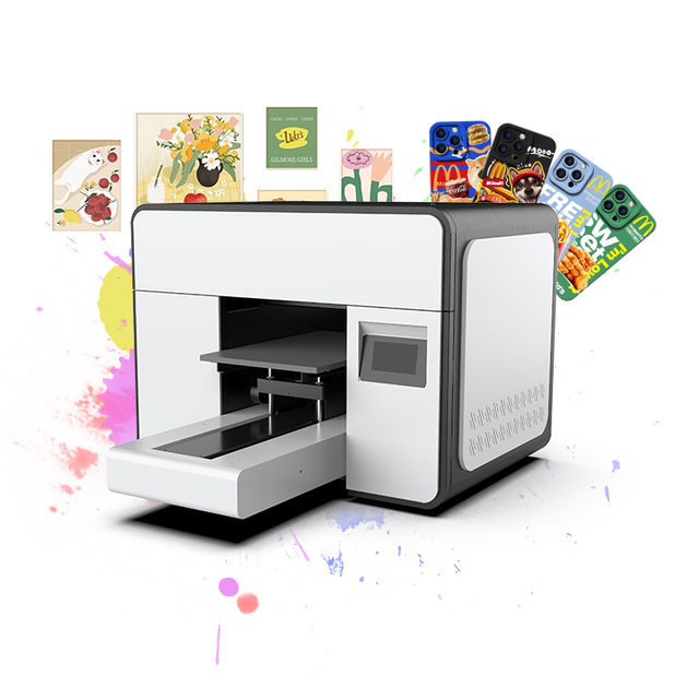 2024 New Design 30cm A3 Dtf Uv Flatbed Printer A4 A3 A2 A1 Size Uv Printer Large Format Uv Flatbed Printer for Bottle Cup