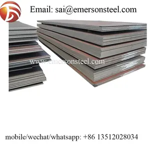 Medium Heavy 20mm 30mm 40mm Astm A36 Q235 Q345 SS400 Mild Ship Building Hot Rolled Carbon Steel Plate