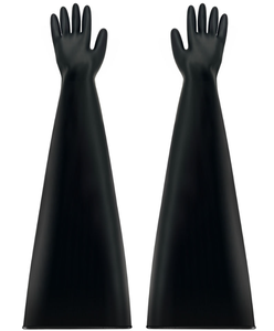 Gants <span class=keywords><strong>de</strong></span> cuisine ménagers en caoutchouc épais et allongés, imperméables, pour la vaisselle et le linge, vente en gros - Product Image 1