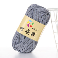 Premium 100% Polyester 2cm Largeur T-Shirt Fil 100g Boule pour Crochet Disponible en 33 Couleurs Solides Vibrantes