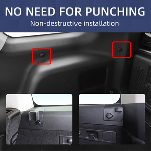Accessori interni auto fornitori per BAIC BJ40 2024 + accessori auto per interni copri bagagliaio retrattile - Product Image 4