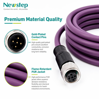 Câble adaptateur d'interface DeviceNet Can Bus M12 5 broches pour hayon électrique, câble étanche IP67 pour connecteur de stockage d'énergie