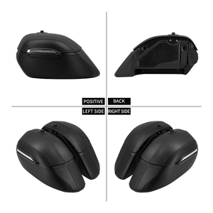 Borse Rigide per Moto con Kit di Montaggio Resistente per <span class=keywords><strong>Harley</strong></span> Touring Softail Sportster XL Suzuki BMW - Product Image 3