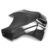 Couverture de réservoir arrière en fibre de carbone 3K Carbonart Real Dry pour S1000RR M1000RR