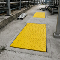 Grille de protection en FRP à plaque perforée 100 % scellée |   Panneau de couverture de tranchée anti-odeurs avec service de découpe pour usage industriel