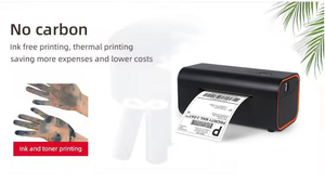 Imprimante thermique directe de bureau <span class=keywords><strong>Dymo</strong></span> LabelWriter 4XL imprimante thermique monochrome bon marché de codes à barres 58mm fonctionnant avec 1 an de garantie - Product Image 6