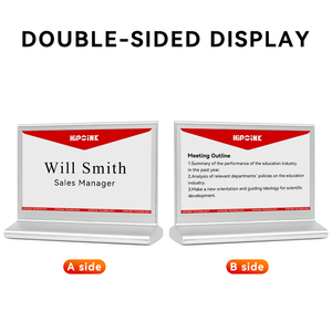 Tùy Chỉnh 7.5Inch Ứng Dụng Điện Tử Tên Nơi Không Dây E Ink Giấy Hội Nghị Cuộc Họp Bảng Tên Thẻ Cho Cuộc Họp - Product Image 2