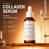 Sérum au collagène avancé, complexe de collagène, glycogène, acide hyaluronique, raffermissant, anti-rides, lissant, sérum pour le visage