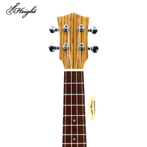 Ukelele de madera de cebra de 23 pulgadas, <span class=keywords><strong>guitarra</strong></span> eléctrica de bajo clásica acústica, ukelele de <span class=keywords><strong>concierto</strong></span> - Product Image 5