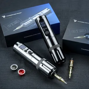 Customized K6022 Wireless Tattoo Machine Pen Rotary Tattoo Machine Kit High Speed Motor Strong Wireless Tattoo Pen For Artist