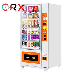 Exhibición de la máquina expendedora de aperitivos para bebidas, aperitivos, monedas, aceptación de billetes para ubicaciones, material de acero - Product Image 4