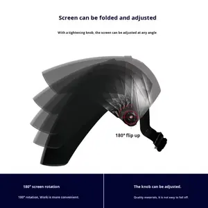 Visiera in plastica leggera per PC seconda protezione con protezione Argon Arc <span class=keywords><strong>Face</strong></span> <span class=keywords><strong>Shield</strong></span> Anti-scottatura per saldare l'usura protettiva - Product Image 5