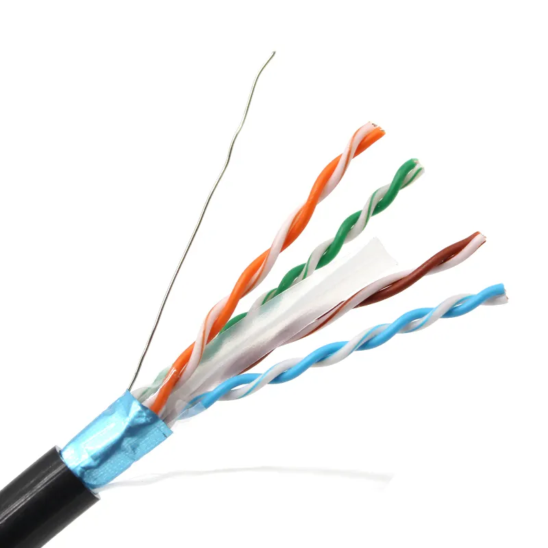 1000FT 300M TWISTED 4 PAIR 23AWG 24AWG CAT6 FTP STP LAN CABLE CCA COPPER CAT 6 SHIELDED ETHERNET NETWORK CABLE