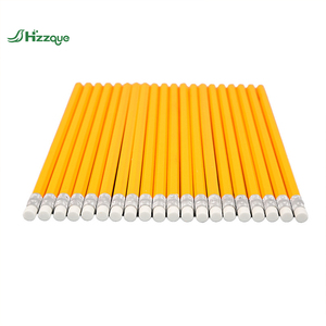 Lápiz HB amarillo con cabeza cortada Lápiz escolar de colores para niños para escribir y dibujar para alumnos Premios al por mayor - Product Image 2