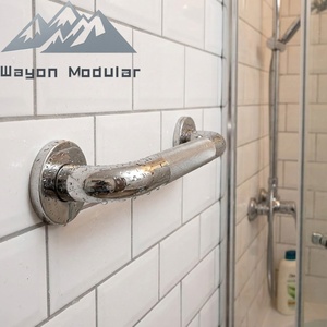 Maniglione di Sicurezza per Bagno in Acciaio Inox SUS304 Wayon, Impugnatura Antiscivolo Zigrinata, Modello WM GB201 per Assistenza Anziani - Product Image 2