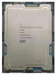 ซีพียูของแท้ใหม่ Xeon Gold 8558P 2.7GHz 48 คอร์ 96 เธรด LGA4677 โปรเซสเซอร์เซิร์ฟเวอร์ ประสิทธิภาพสูงระดับแพลตตินัม ความเร็วคล็อก 2.7 GHz - Product Image 1