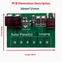 Carte de circuit de contrôle solaire entièrement automatique pour panneau photovoltaïque, contrôleur d'éclairage solaire de rue, modèle M37, fabriqué en Chine