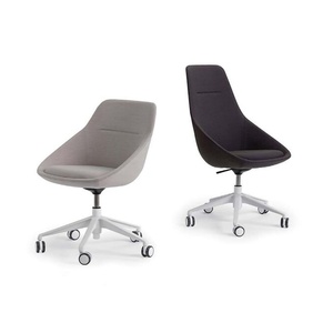 European Fabric Reception <b>Sofa</b> Chair Minimalist Wooden Lounge Home Chair Leisure <b>Office</b> Chairs for Living Room - Product Image 1