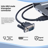 Cable USB a Serial USB-RS232 para OMRON CS1W-CIF31, Cable de Programación PLC USB-CIF31