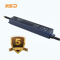 Alimentation électrique pour LED YSD Slim Narrow MiNi, 24 Vcc, 12 Vcc, 150 W, pour bandeaux lumineux, étanche IP67