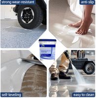 Fournisseur de systèmes de revêtements de sol en époxy OEM, revêtement auto-nivelant en sable coloré pour garages et parkings