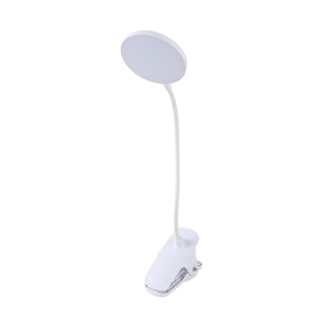 Schreibtischlampe mit 20 LEDs, 360° Flexibler Schwanenhals, Kabellose Leselampe, Augenschonende USB-Klemmleuchte, Nachtlicht für Zuhause, Büro, Wohnheim, Studierzimmer - Product Image 1