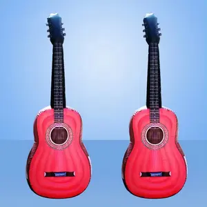 Đầy Màu sắc Inflatable Guitar hình dạng mô hình cho buổi hòa nhạc nhạc cụ