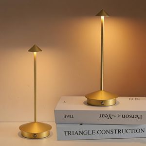 Modern Luxury Mini Cordless Touch <b>Table</b> Light Hotel <b>Rechargeable</b> Led Small Restaurant <b>Table</b> <b>Lamp</b> - Product Image 1