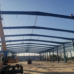 Entrepôt logistique préfabriqué en structure métallique, atelier, bâtiment industriel, bâtiment commercial, entrepôt en structure métallique - Product Image 1