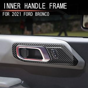 Accesorios LUMA 4x4 para Ford Bronco 2021-2024 cubierta de manija de puerta interior de estilo Popular superposiciones de Marco embellecedor protector ABS 2/4 puerta - Product Image 3